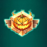 Blazing pumpkin jackpot emblem
